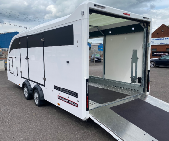 Brian James Race Transporter 5 - Enclosed car trailer